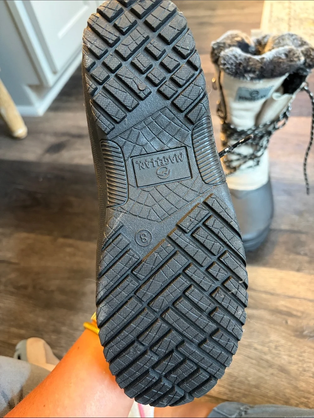 Magellan Outdoors Women’s Tan and Black Insulated Snow Boots